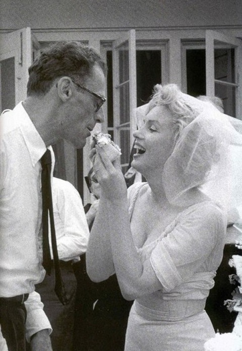 Свадьба Мэрилин Монро и Артура Миллера, 1956 год